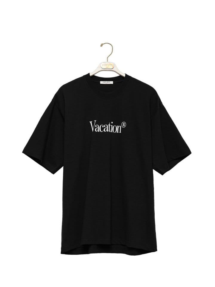 Paper Moon - Korean Women Fashion - #momslook - VACATION Print Pigment Tshirt - 8
