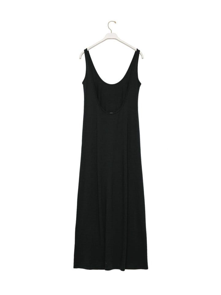 Paper Moon - Korean Women Fashion - #momslook - Summer Back Less Maxi Sleevess Dress - 10