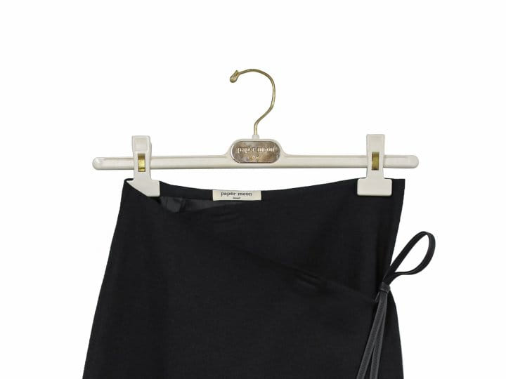 Paper Moon - Korean Women Fashion - #momslook - L Wrap Pencil Maxi Skirt - 10