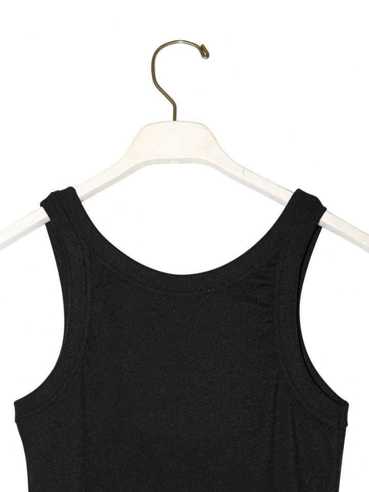 Paper Moon - Korean Women Fashion - #momslook - Ribbed Cropped Tank Sleeveless Top - 10