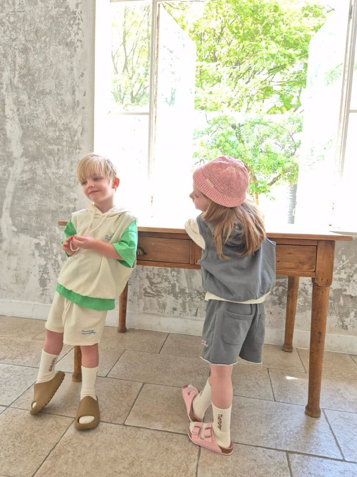 Paper Studios - Korean Children Fashion - #childofig - Pig Embroidery Pants - 5