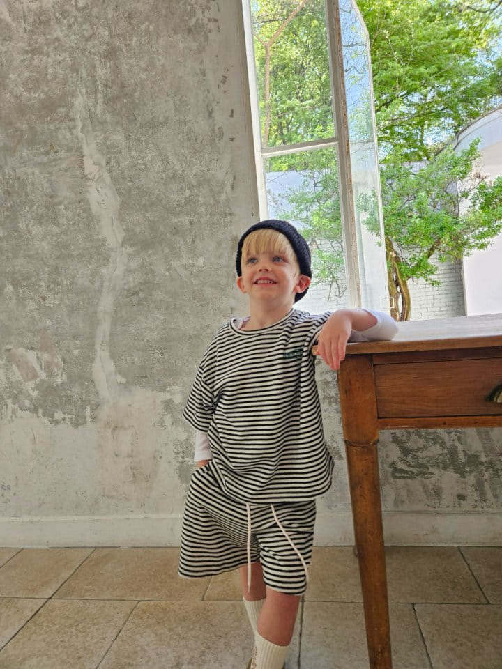 Paper Studios - Korean Children Fashion - #magicofchildhood - Terry Embroidery Tee - 2