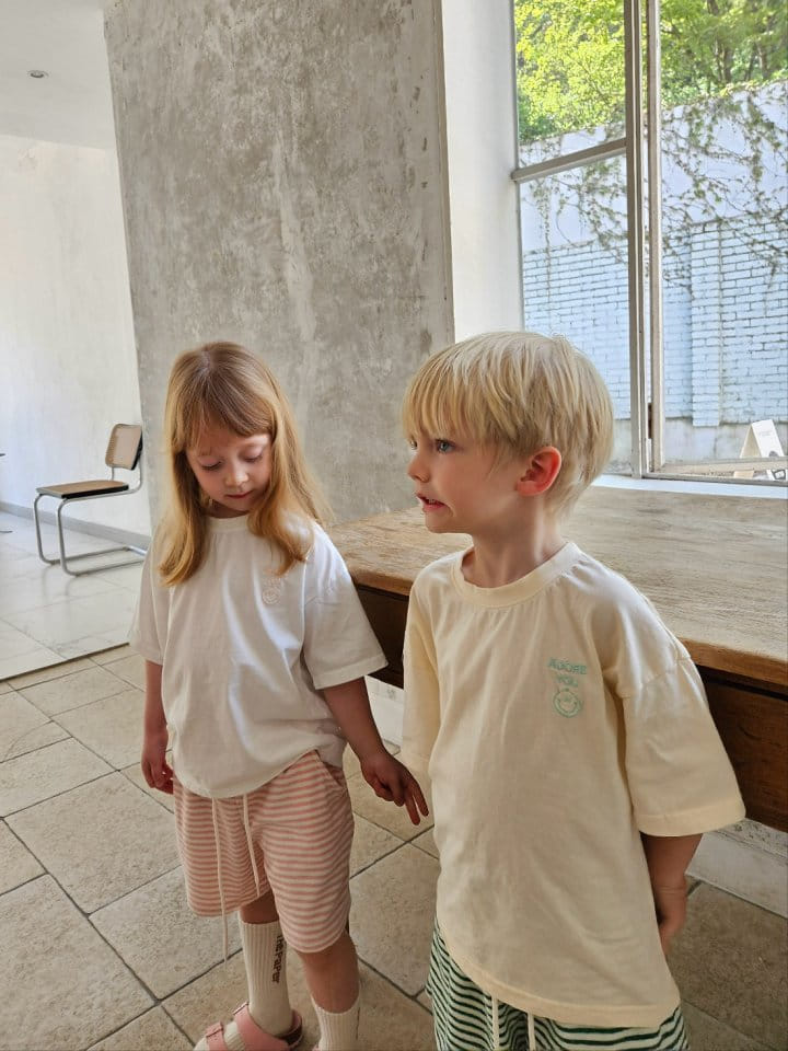 Paper Studios - Korean Children Fashion - #magicofchildhood - AY Smile Tee