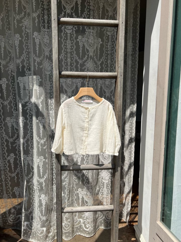 Paper Studios - Korean Children Fashion - #minifashionista - Natural Shirt - 8