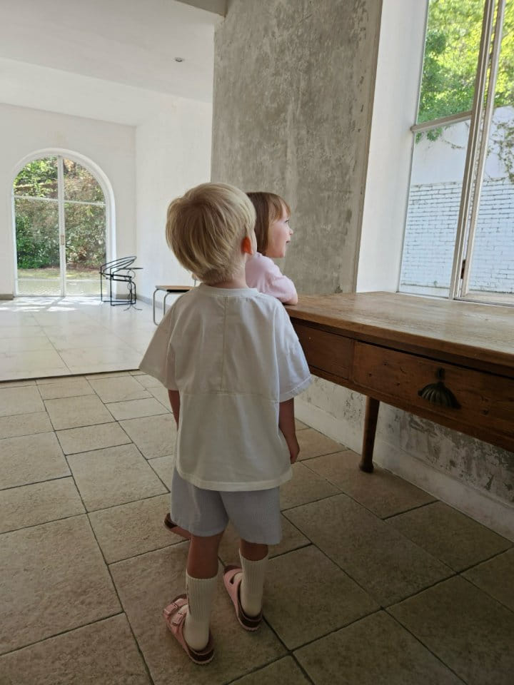 Paper Studios - Korean Children Fashion - #magicofchildhood - Guy Embroidery Tee - 4