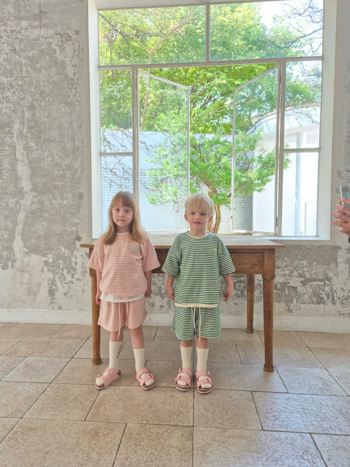 Paper Studios - Korean Children Fashion - #minifashionista - Terry Embroidery Tee - 4