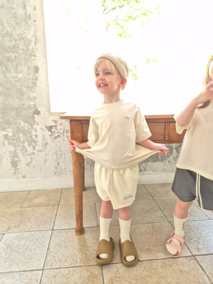 Paper Studios - Korean Children Fashion - #stylishchildhood - Guy Embroidery Tee - 8