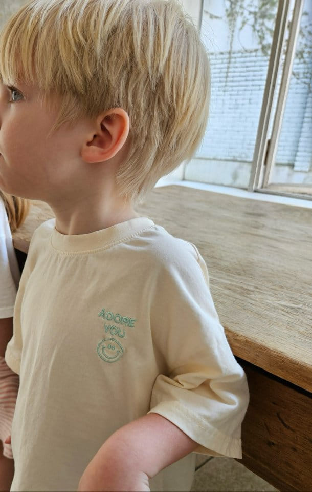 Paper Studios - Korean Children Fashion - #stylishchildhood - AY Smile Tee - 6