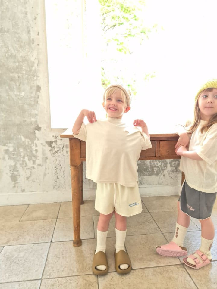 Paper Studios - Korean Children Fashion - #todddlerfashion - Guy Embroidery Tee - 6