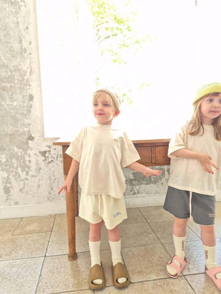 Paper Studios - Korean Children Fashion - #toddlerclothing - Guy Embroidery Tee - 7