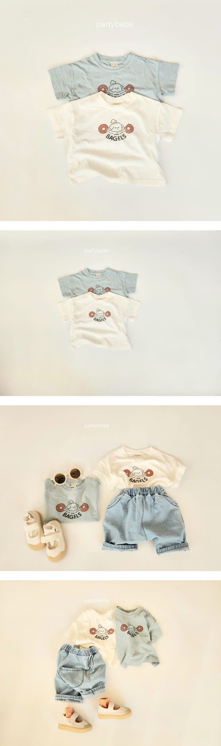 Party Kids - Korean Baby Fashion - #babyfashion - Beguette Tee - 2
