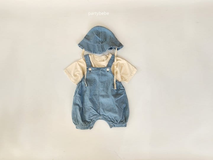 Party Kids - Korean Baby Fashion - #babyfever - Malkang Overalls Set