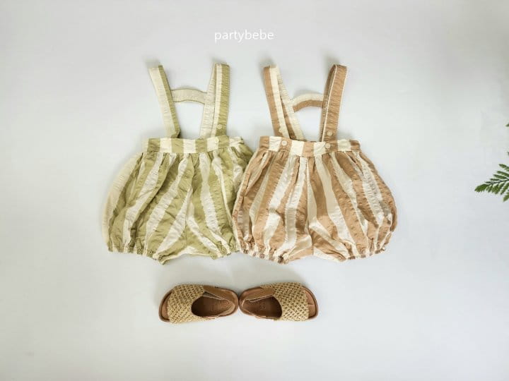 Party Kids - Korean Baby Fashion - #babyfever - Relief Dungarees