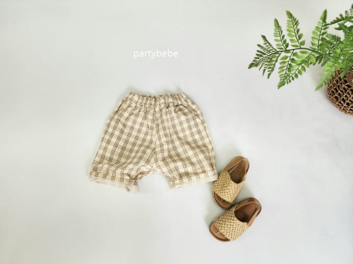 Party Kids - Korean Baby Fashion - #babyoninstagram - Check Check Pants