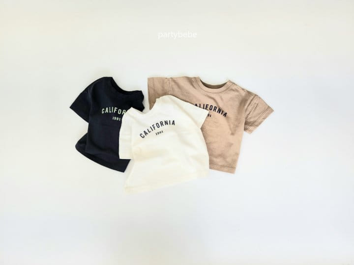 Party Kids - Korean Baby Fashion - #onlinebabyboutique - California Tee