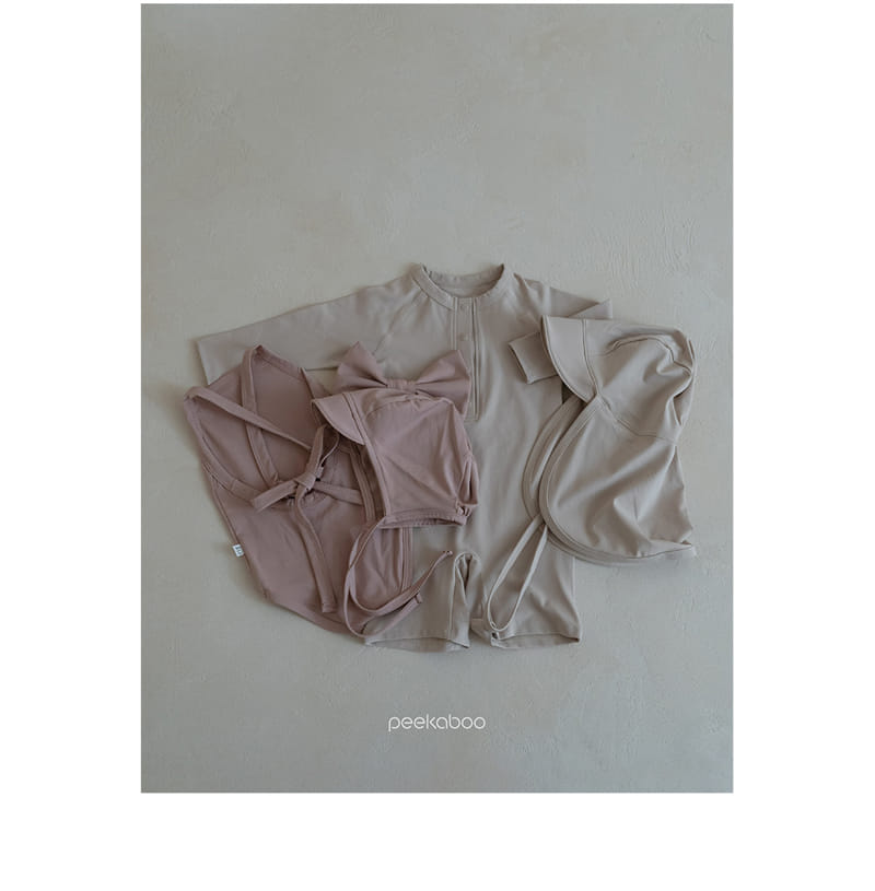 Peekaboo - Korean Baby Fashion - #babyootd - SS Basic Body Suit Swim Wear - 2