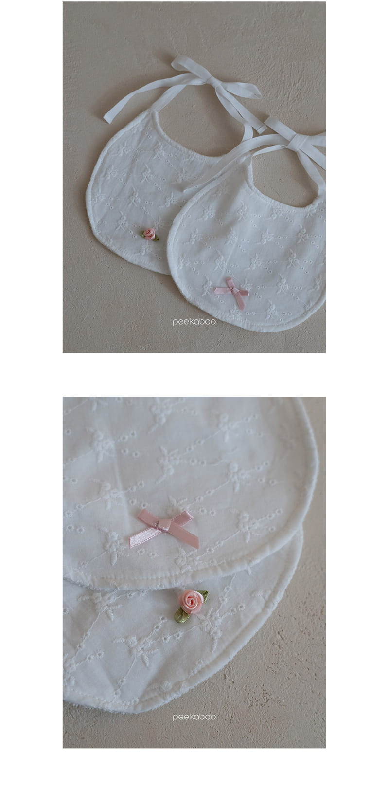 Peekaboo - Korean Baby Fashion - #babywear - SS Rose Bib - 3