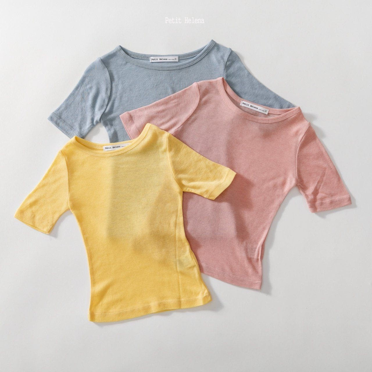 Petit Helena - Korean Children Fashion - #kidsshorts - W Tencel Tee - 6