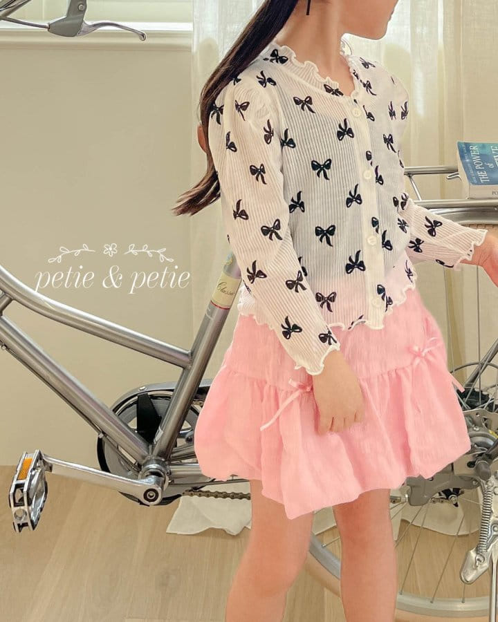 Petit & Petit - Korean Children Fashion - #kidzfashiontrend - Ribbon Cardigan - 4