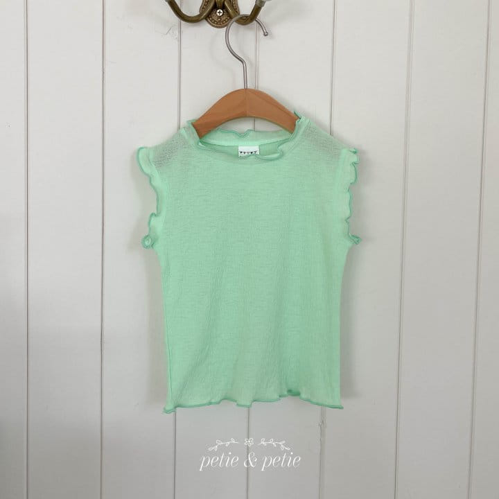 Petit & Petit - Korean Children Fashion - #Kfashion4kids - Terry Sleeveless Tee - 2