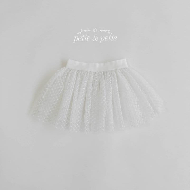 Petit & Petit - Korean Children Fashion - #childofig - Emily Mesh Skirt - 9