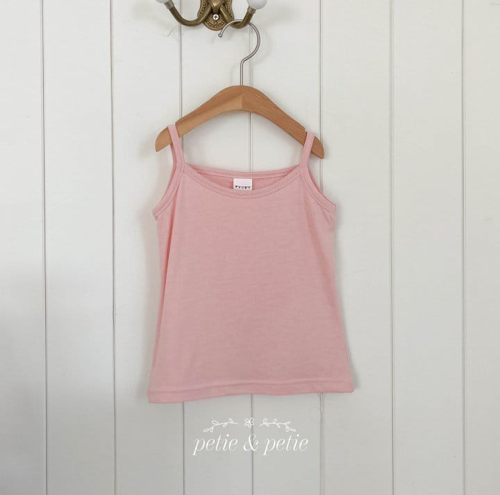 Petit & Petit - Korean Children Fashion - #childofig - Modal Sleeveless Tee - 2