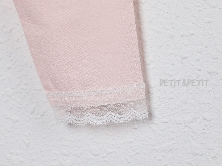 Petit & Petit - Korean Children Fashion - #childofig - Muzi Lace Leggings - 3