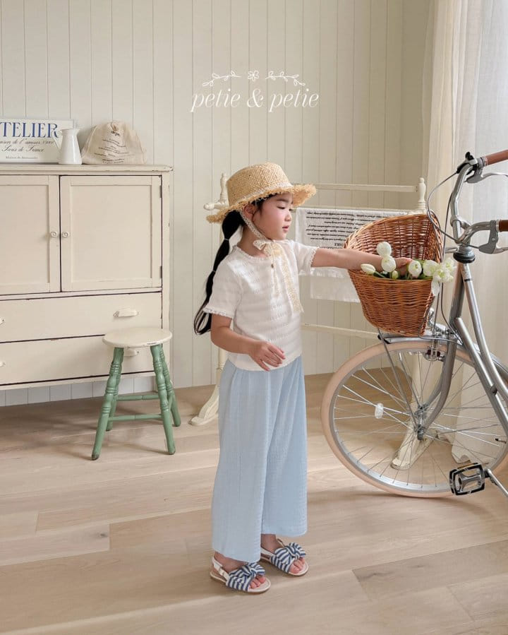 Petit & Petit - Korean Children Fashion - #childrensboutique - Rose Lace Tee - 9