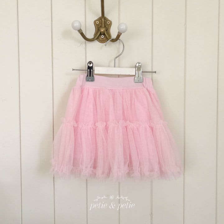 Petit & Petit - Korean Children Fashion - #childrensboutique - Tu Tu Skirt Leggings - 8