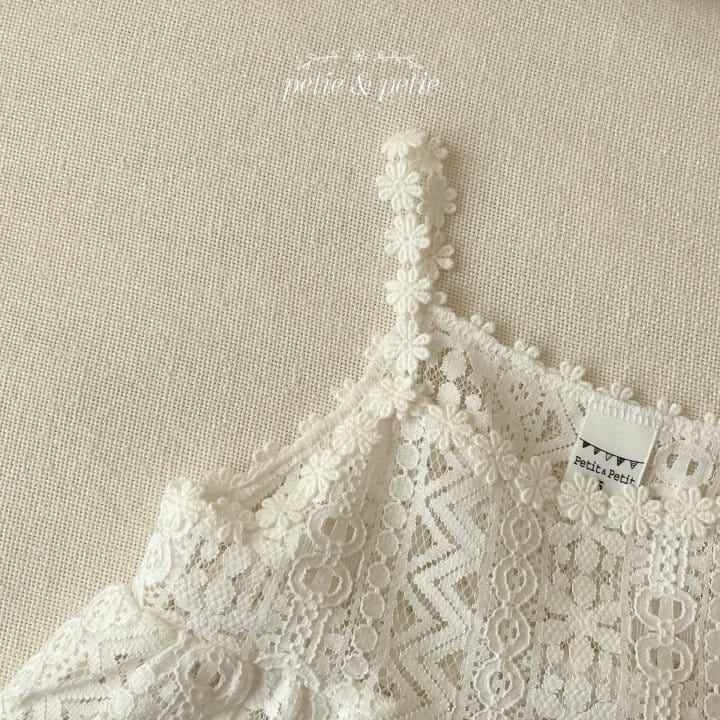 Petit & Petit - Korean Children Fashion - #discoveringself - Lace Bustier - 3