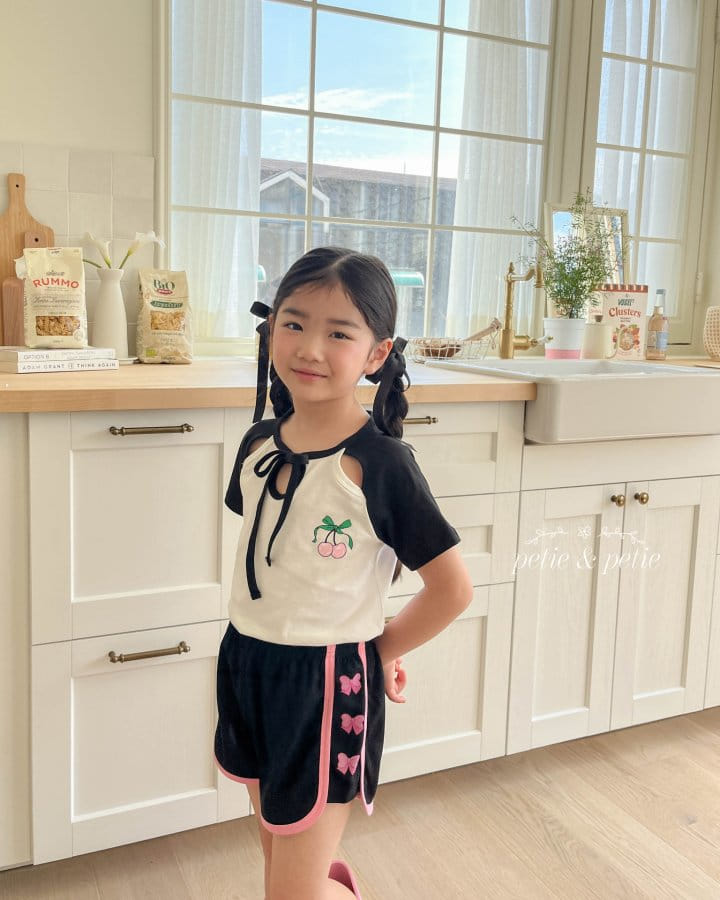 Petit & Petit - Korean Children Fashion - #fashionkids - Petite Ribbon Shorts - 8