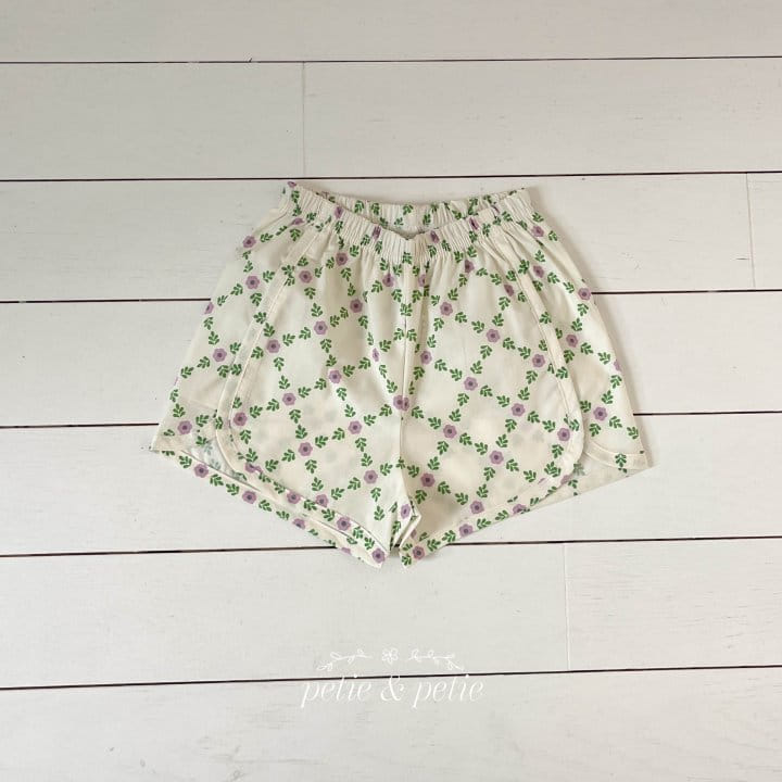 Petit & Petit - Korean Children Fashion - #fashionkids - Flower Piping Pants - 8