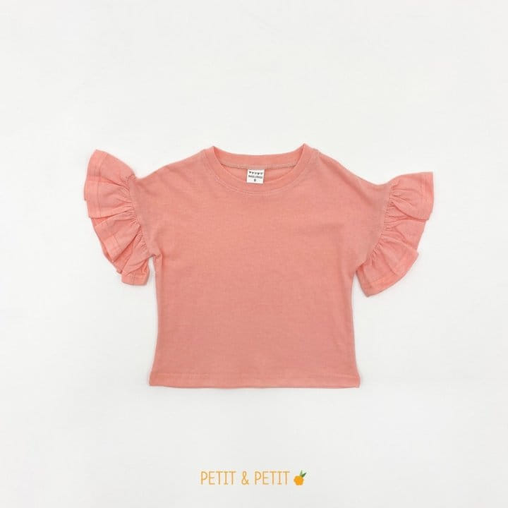 Petit & Petit - Korean Children Fashion - #fashionkids - Frill Tee - 3