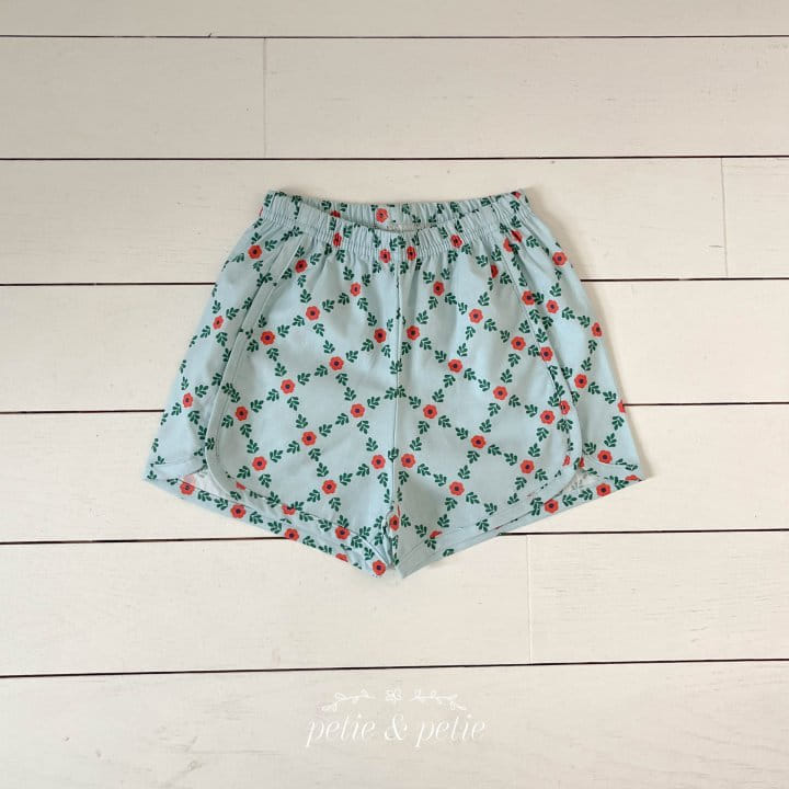 Petit & Petit - Korean Children Fashion - #kidsshorts - Flower Piping Pants - 9