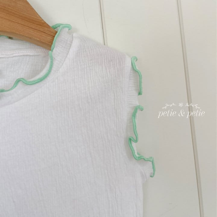 Petit & Petit - Korean Children Fashion - #fashionkids - Color Terry Sleeveless Tee - 4