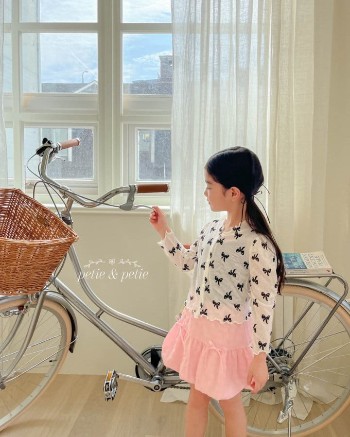 Petit & Petit - Korean Children Fashion - #kidsstore - Ribbon Cardigan - 2