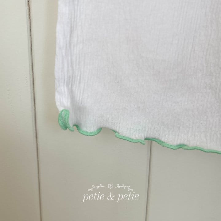 Petit & Petit - Korean Children Fashion - #kidzfashiontrend - Color Terry Sleeveless Tee - 6