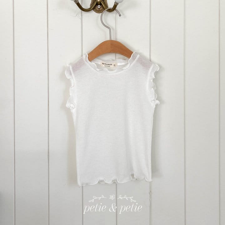 Petit & Petit - Korean Children Fashion - #kidzfashiontrend - Terry Sleeveless Tee