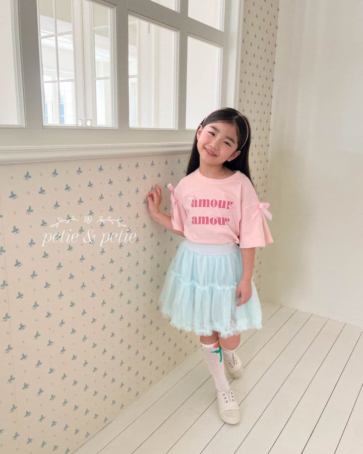 Petit & Petit - Korean Children Fashion - #littlefashionista - Amur Ribbon Tee