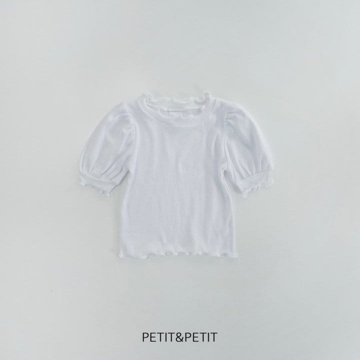 Petit & Petit - Korean Children Fashion - #littlefashionista - Puff Rib Tee - 2
