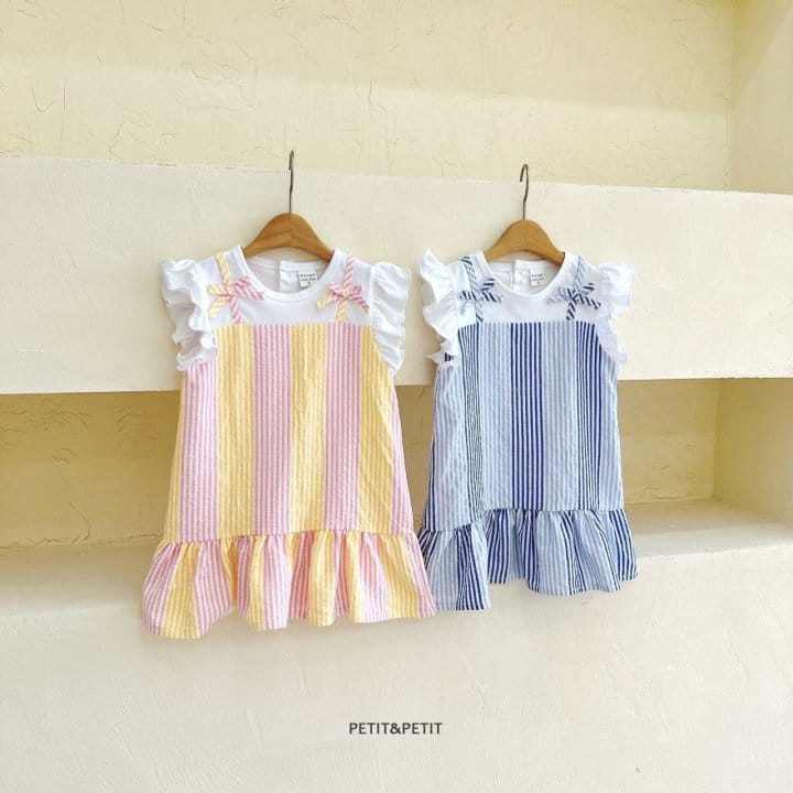Petit & Petit - Korean Children Fashion - #todddlerfashion - Ribbon ST One-Piece - 11