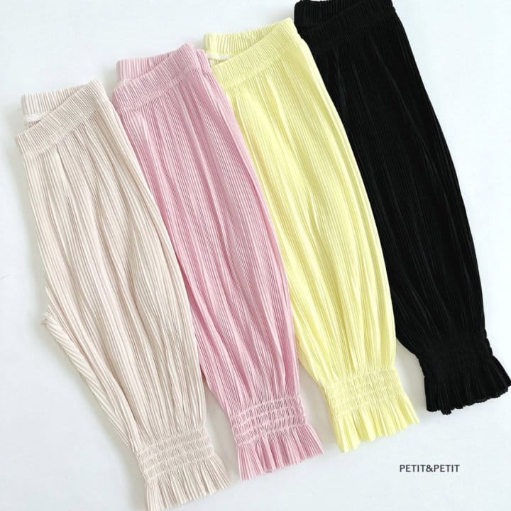 Petit & Petit - Korean Children Fashion - #toddlerclothing - Smoke Pleats Pants - 9