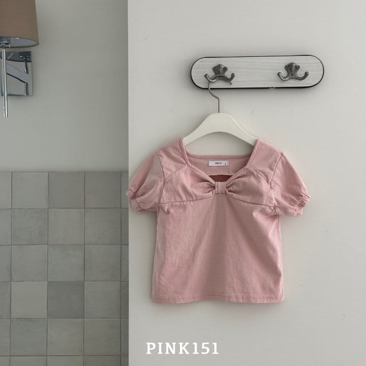 Pink151 - Korean Children Fashion - #Kfashion4kids - Big Ribbon Tee - 7