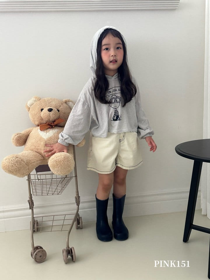 Pink151 - Korean Children Fashion - #kidzfashiontrend - Crop Hoody - 4