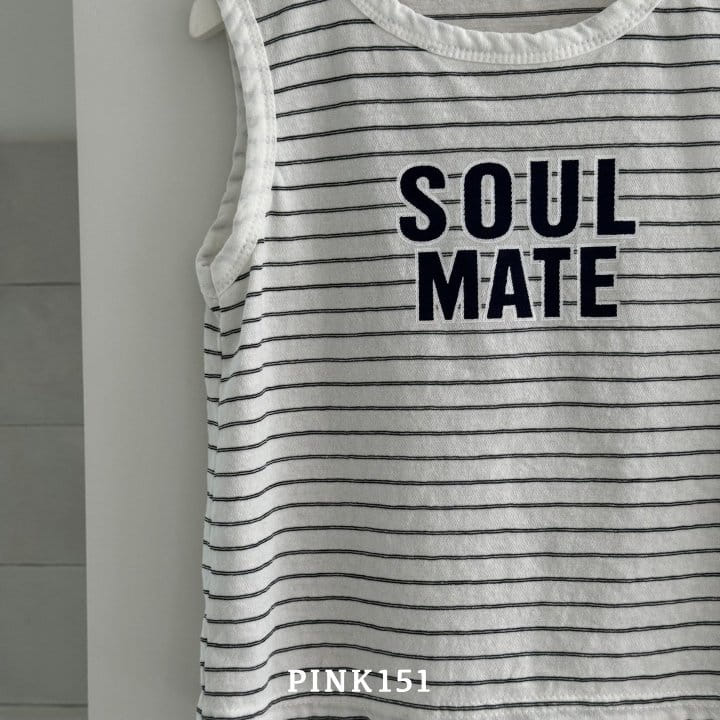 Pink151 - Korean Children Fashion - #kidsstore - Soulmate Sleeveless Tee - 10