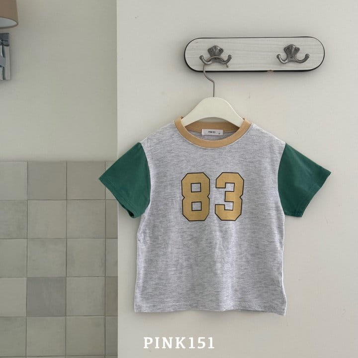 Pink151 - Korean Children Fashion - #littlefashionista - Tirple Color Short Sleeve Tee - 8