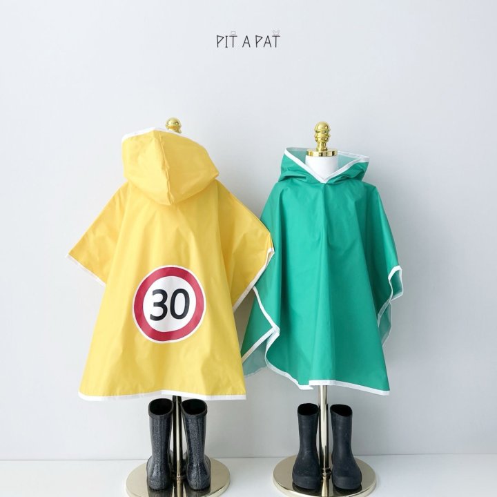 Pitapat - Korean Children Fashion - #Kfashion4kids - Safety Raincoat - 9