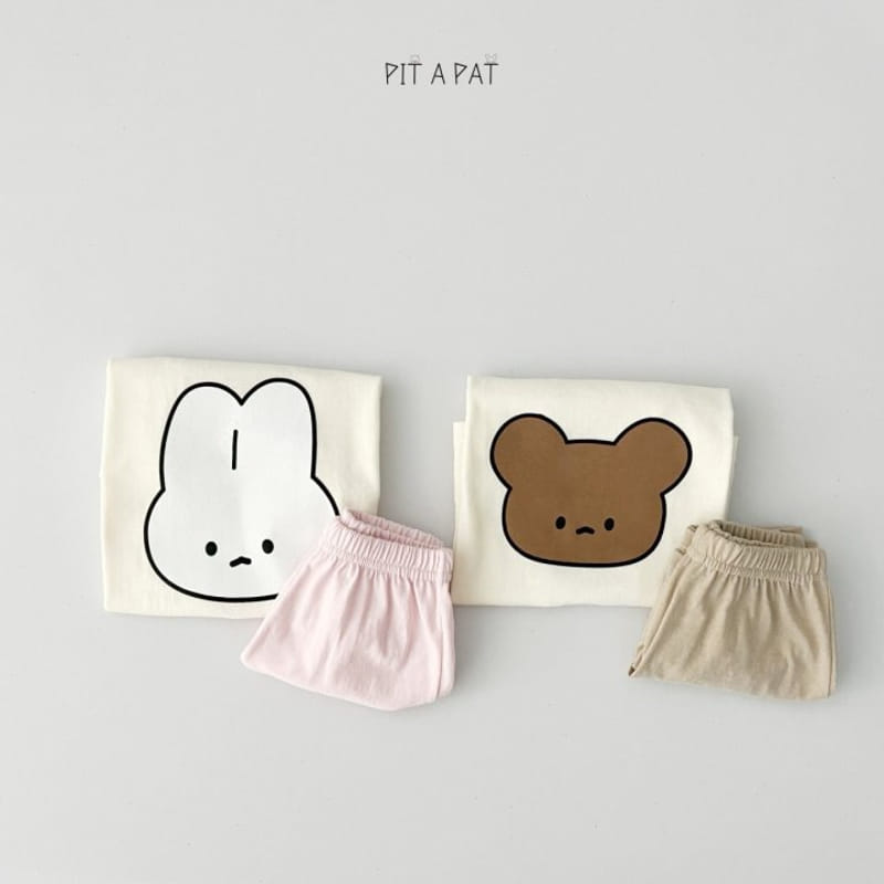 Pitapat - Korean Children Fashion - #childrensboutique - Friend Summer Top Bottom Set - 7