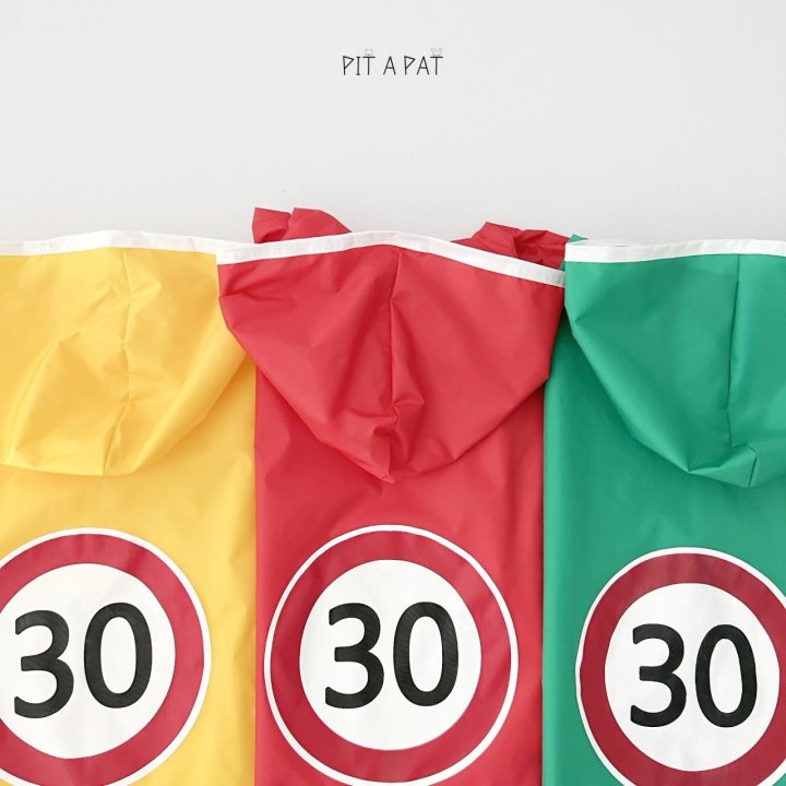 Pitapat - Korean Children Fashion - #kidsshorts - Safety Raincoat - 6