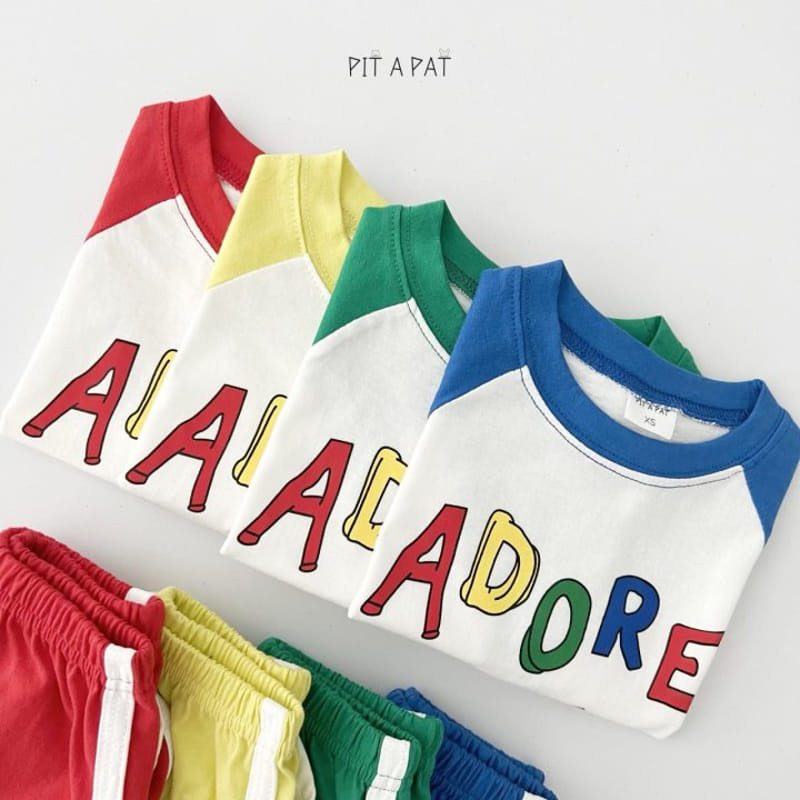 Pitapat - Korean Children Fashion - #todddlerfashion - Adore You Top Bottom Set